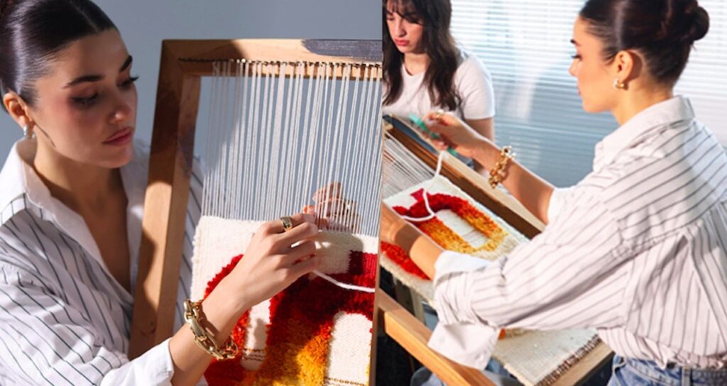 Aşk acısına halı dokuma