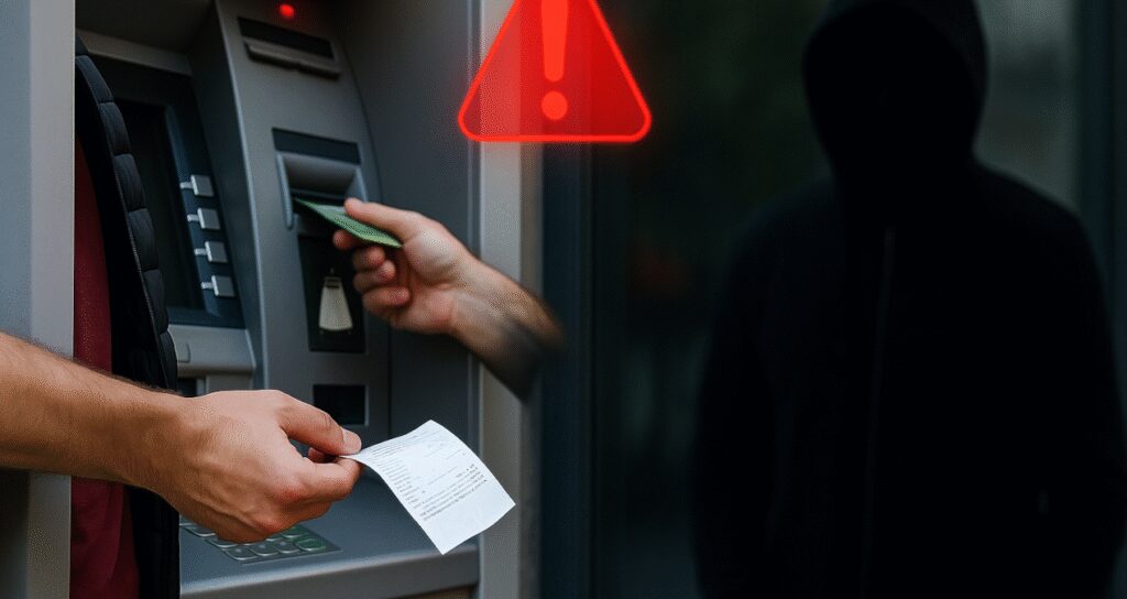 ATM’den para çeken herkes bu hatayı yapıyor