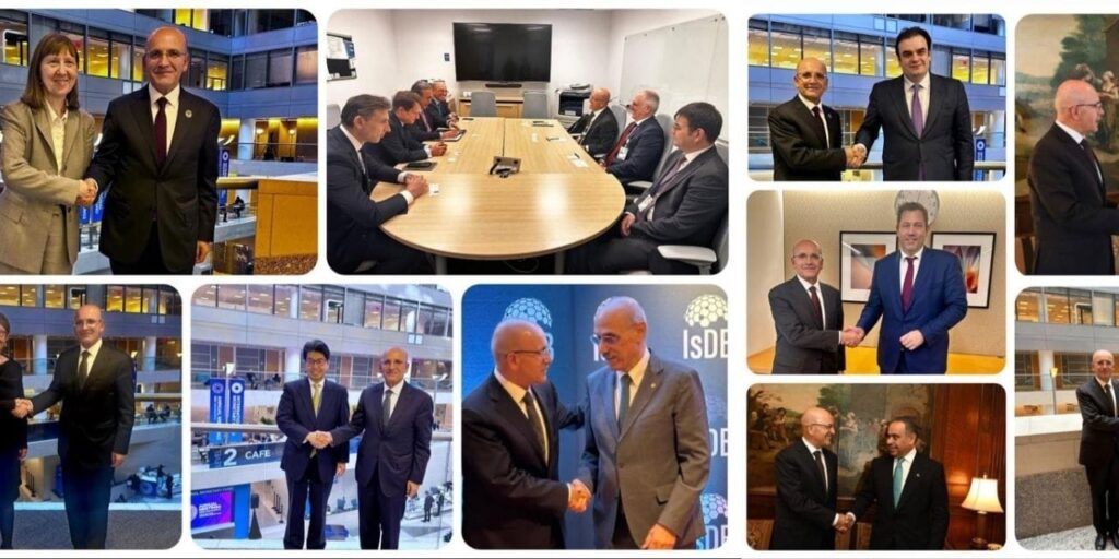 Şimşek ABD’de tek tek el sıkıştı