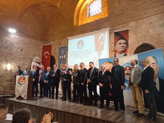 TÜRKAV Bursa Şubesi Genel Kurulu Yapıldı: Başkan Muammer Kurnaz Güven Tazeledi