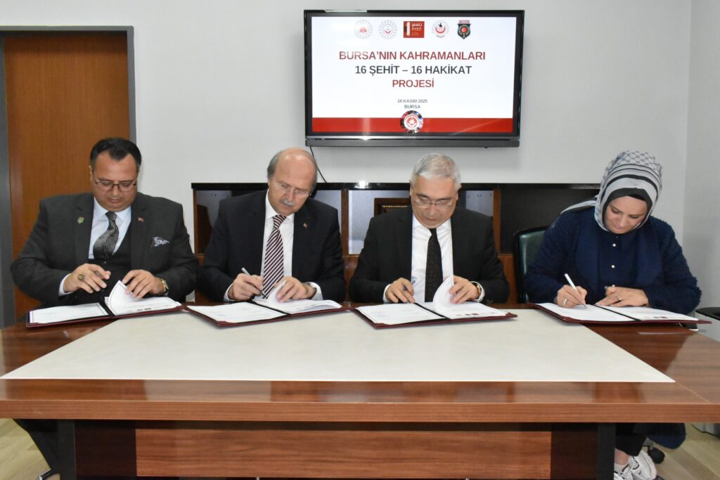 Bursa’da 16 Şehidin Hatırası Dijital Ortama Taşınıyor