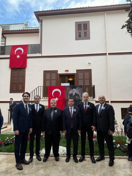 Başkan Erkan Aydın Selanik’teki Resmi Törene Katıldı