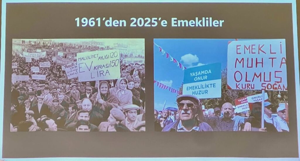 “Emekliler Sorunlarını Tartışıyor”