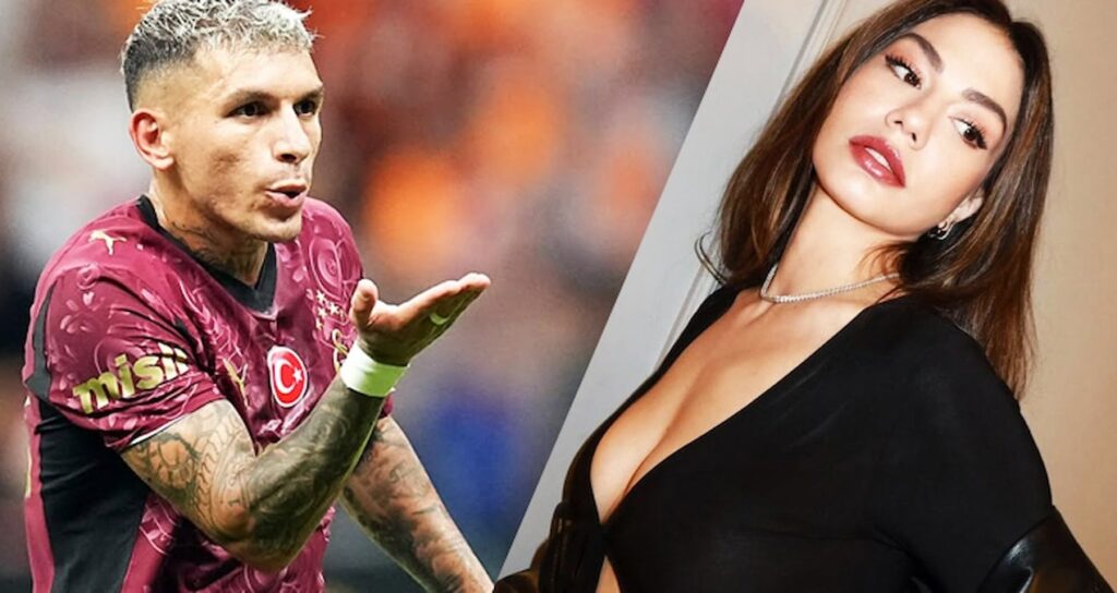 Lucas Torreira, Demet Özdemir’e kalp attı