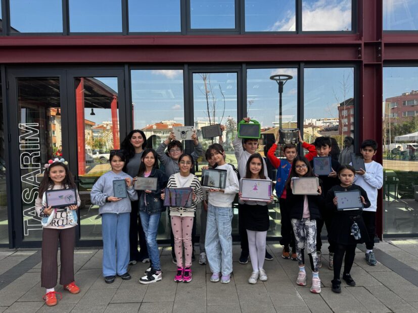 Nilüfer’de çocuklar animasyonun temellerini öğrendi