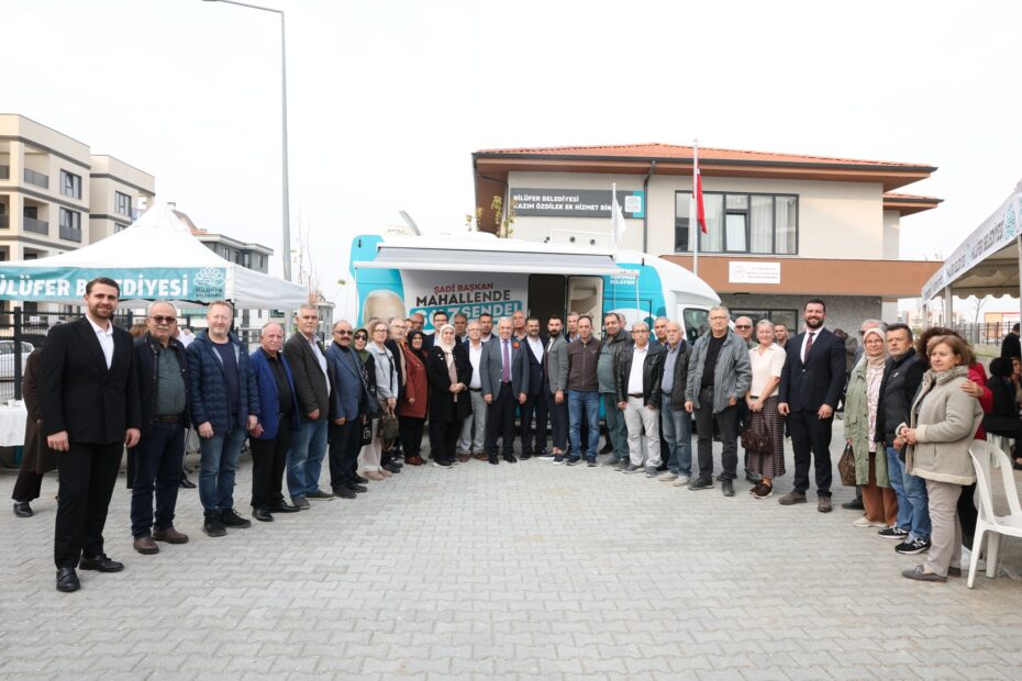 Şadi Özdemir, vatandaşların  sorun ve taleplerini mahallesinde dinledi