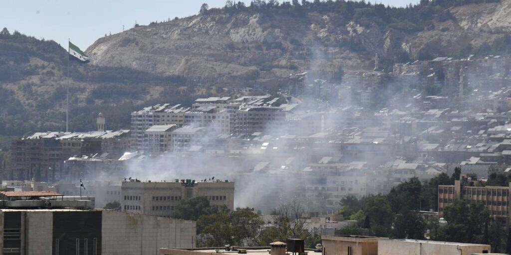 Suriye’nin başkenti Şam’a füze saldırıları!