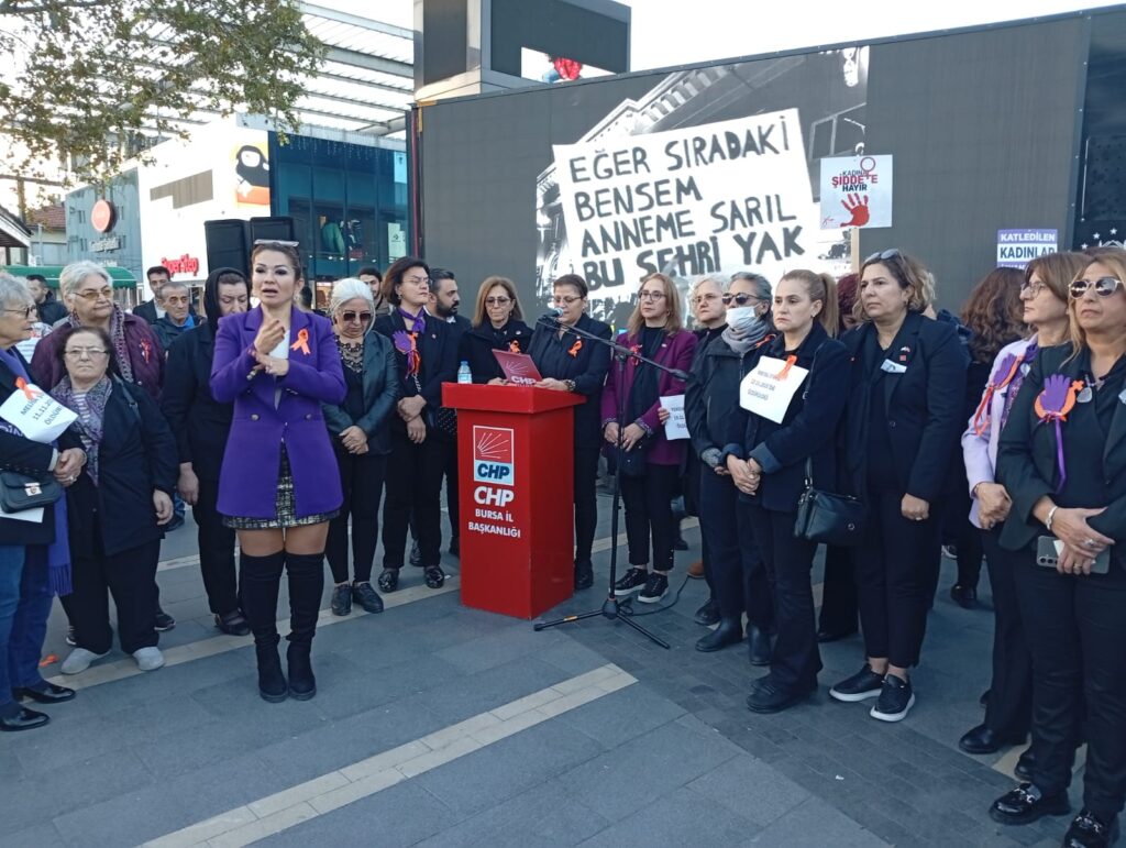 “Kadına Şiddete Karşı Susmuyoruz!”