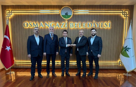 BURKONDER’den Osmangazi Belediye Başkanı Erkan Aydın’a Teşekkür Ziyareti