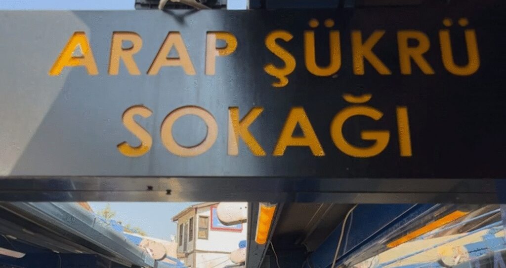 Arap Şükrü Sokağı’na yıkım kararı!