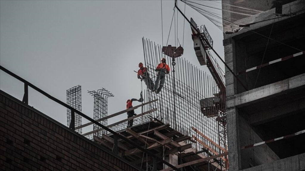 İnşaat üretim endeksi ekimde yıllık yüzde 28 arttı