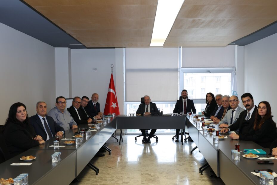 Şadi Özdemir sanayi bölgeleri temsilcileriyle bir araya geldi