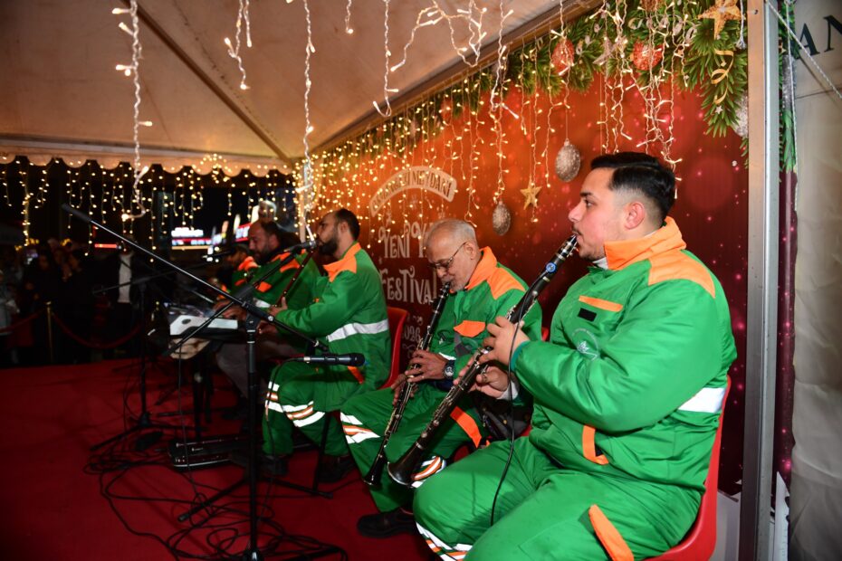 Temizlik İşleri Orkestrası’ndan Yeni Yıl Coşkusu