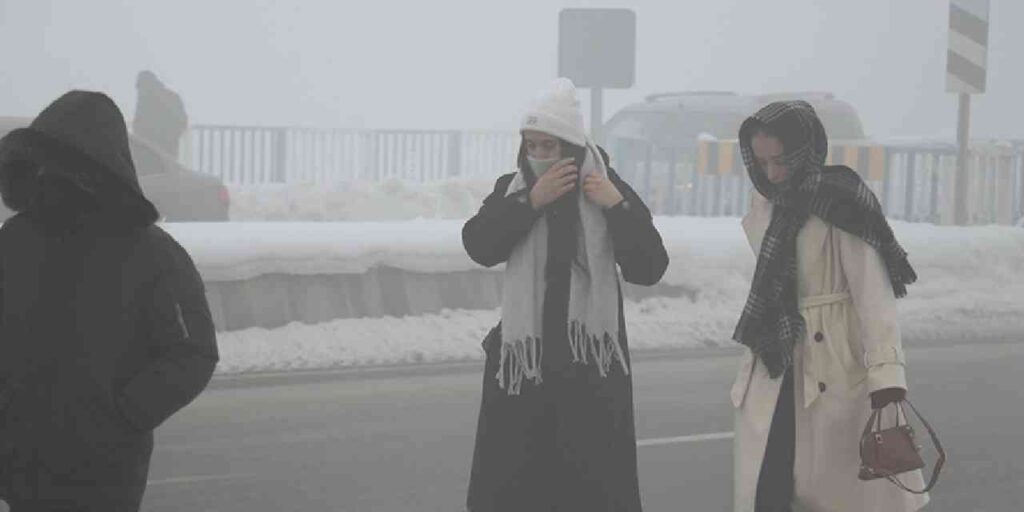 70 ilde sıfırın altına indi ortalık buz kesti