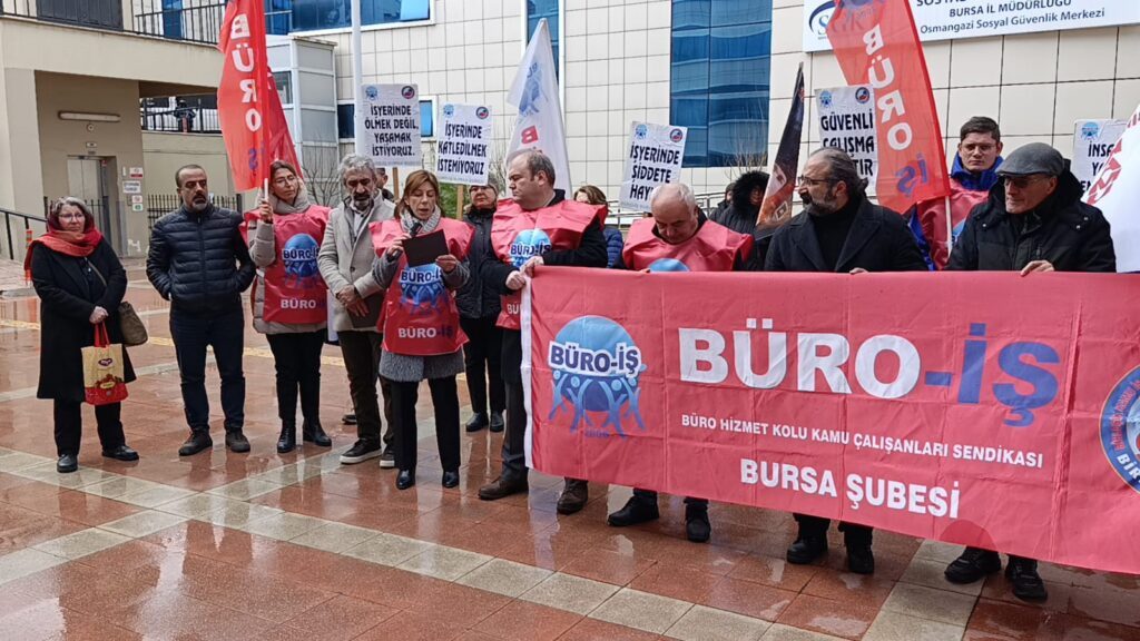 Büro-İş Sendikası’ndan Yalova’daki Silahlı Saldırıya Sert Tepki