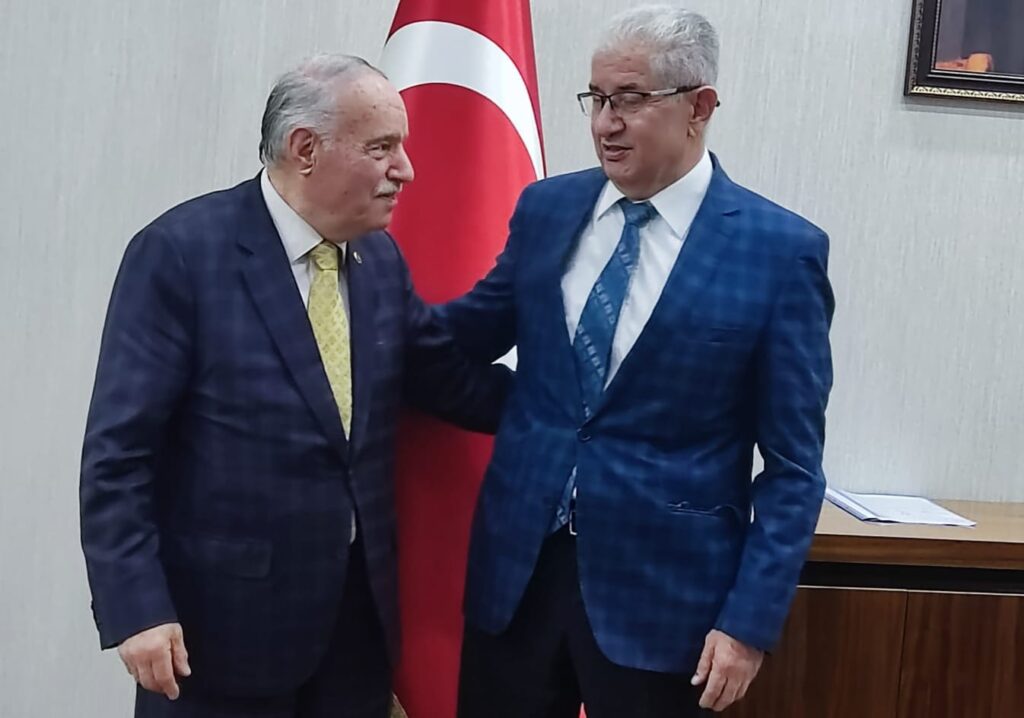Başkan Arif Tak’tan Vali Yardımcısı Hulusi Doğan’a Nezaket Ziyareti