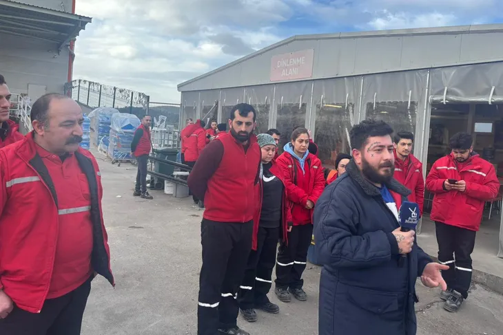 Bursa’da Migros işçilerinin eylemi devam ediyor