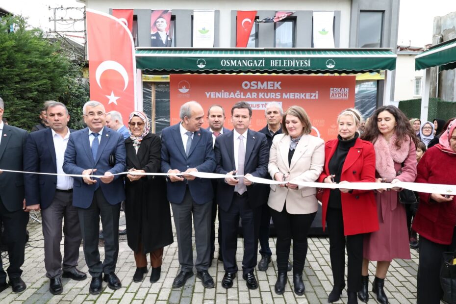 Osmangazi Belediyesi 29’uncu OSMEK Kurs Merkezini Açtı