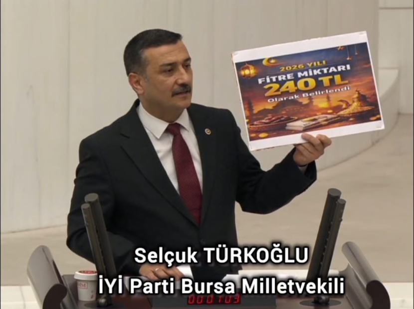 SELÇUK TÜRKOĞLU; “VERECEĞİNİZ BİR FİTRE TİTRE ALLAH’IM TİTRE!”