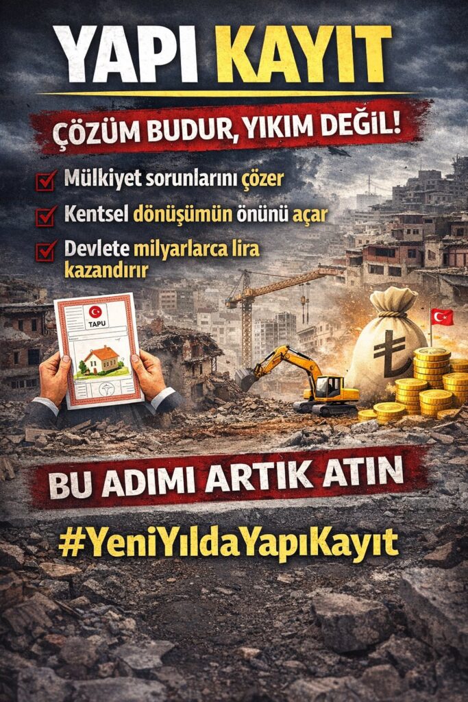 İmar Barışı Mağdurları TBMM’ye Seslendi!