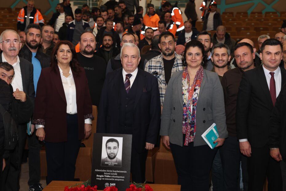 Başkan Şadi Özdemir, temizlik işçileri ile buluştu