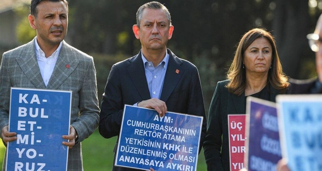 CHP lideri Özel’den Boğaziçi eylemlerine destek