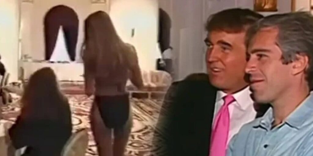Epstein dosyaları açıldı Trump’ın görüntüleri ortaya saçıldı!