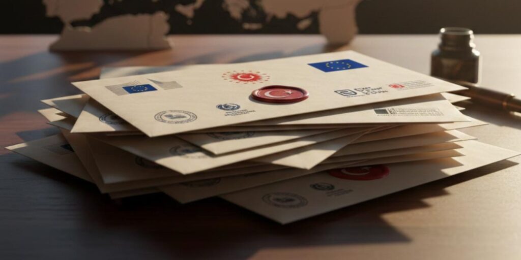 Türkiye’den AB’ye art arda mektuplar