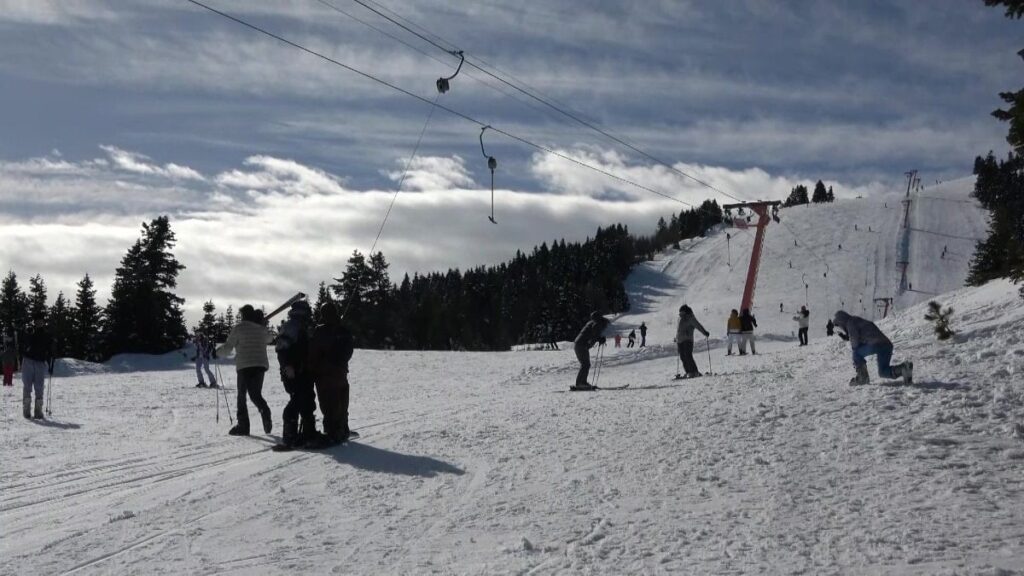 Uludağ’da kar bereketi