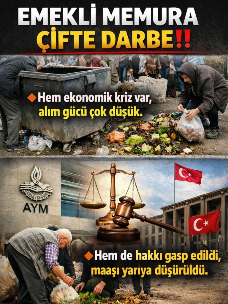 “Memur Emeklisi İsyanda: ‘Hakkımız Olan Maaşın Yarısını Alıyoruz!’”