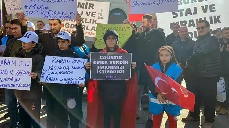 Çıraklar ve Stajerler Direnişte!