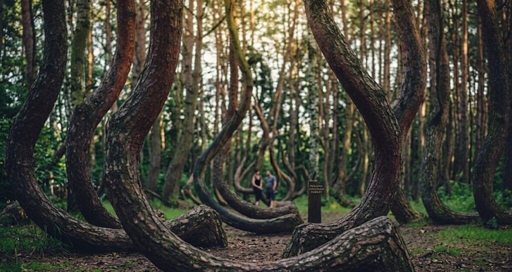 Eğri ağaçların sırrı açığa çıktı