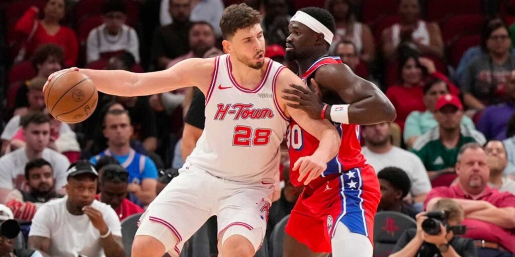 Alperen Şengün Adem Bona’yı üzdü