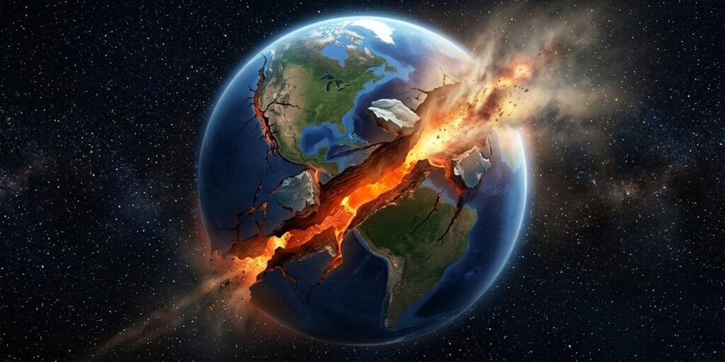 Dünya’nın kabuğunda 75 km’lik yarık açıldı