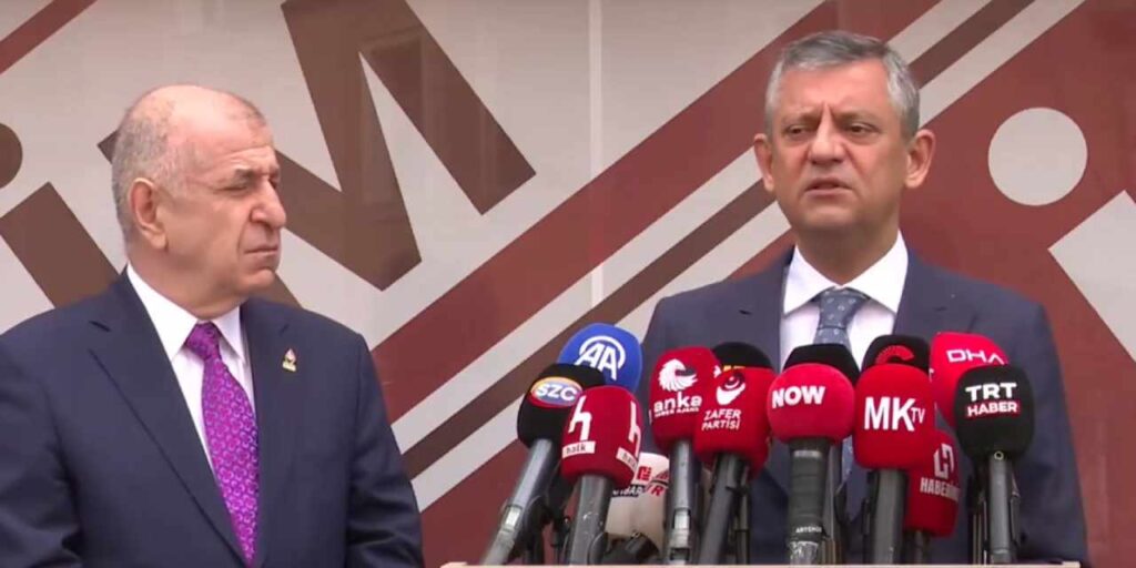 Özgür Özel ve Ümit Özdağ’dan ittifak sorusuna yanıt