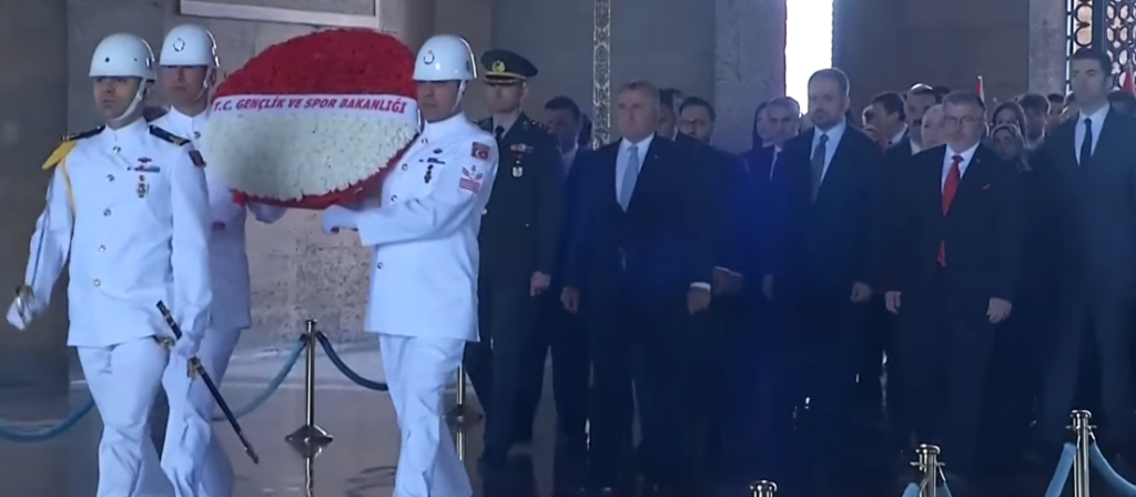 19 Mayıs Coşkusu Anıtkabir’de