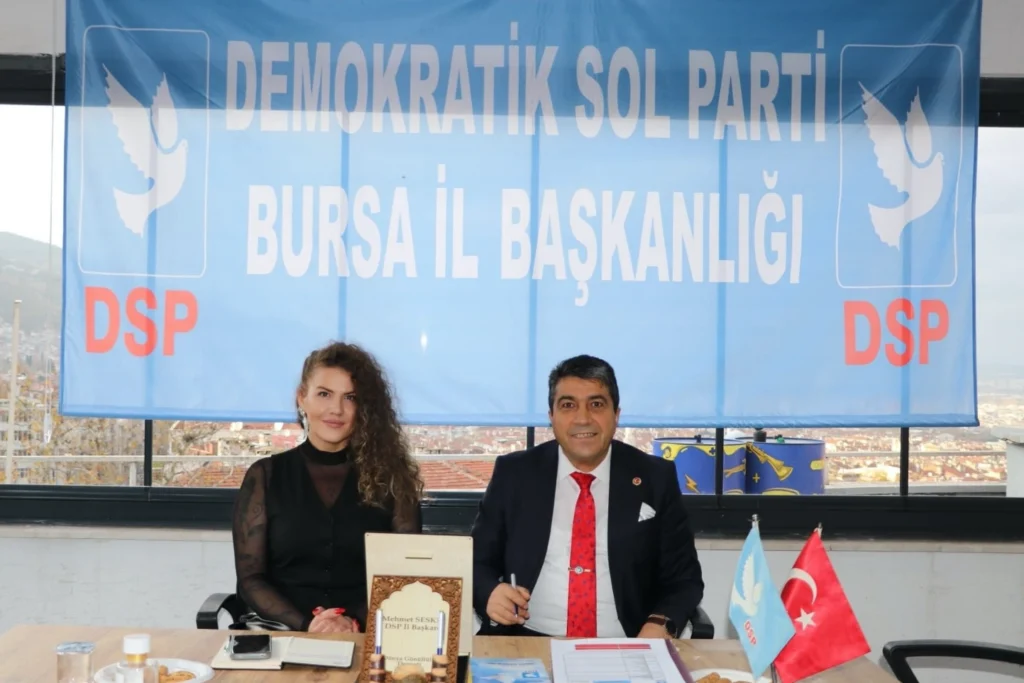 DSP Mudanya İlçe Yönetimi Resmen Atandı