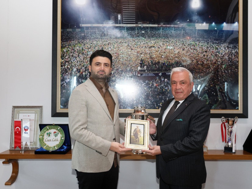 Şadi Özdemir’den Bursaspor’a tebrik ziyareti