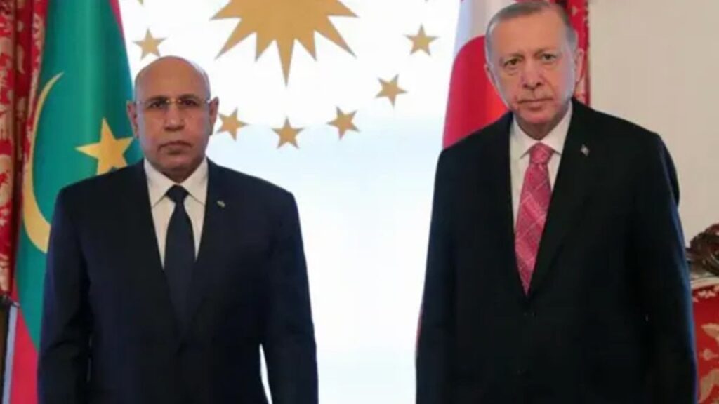 Erdoğan ile Moritanya Cumhurbaşkanı Görüştü