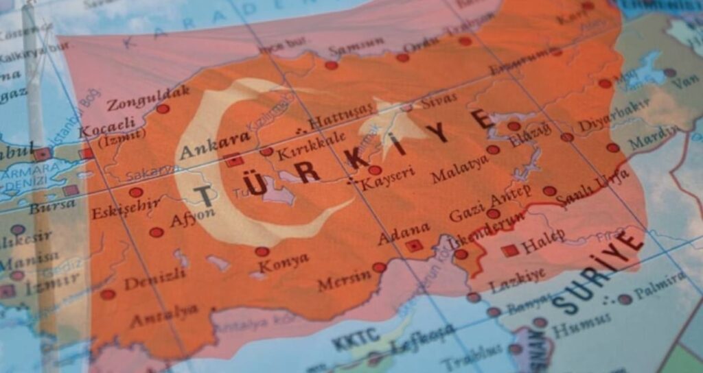 Türkiye haritası yeniden çizildi