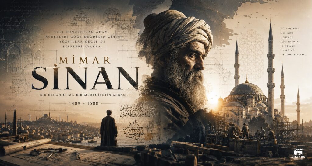Amanos Yapım’dan Dijital Platformlara İddialı Proje: “Mimar Sinan” İçin Start Verildi