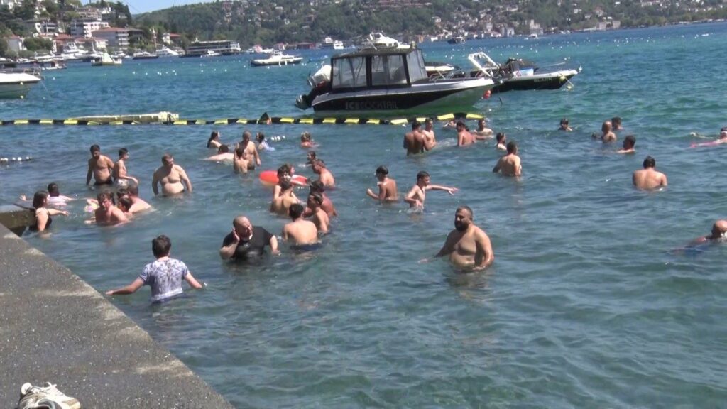 Bebek Sahili’nde Serinleme Yoğunluğu