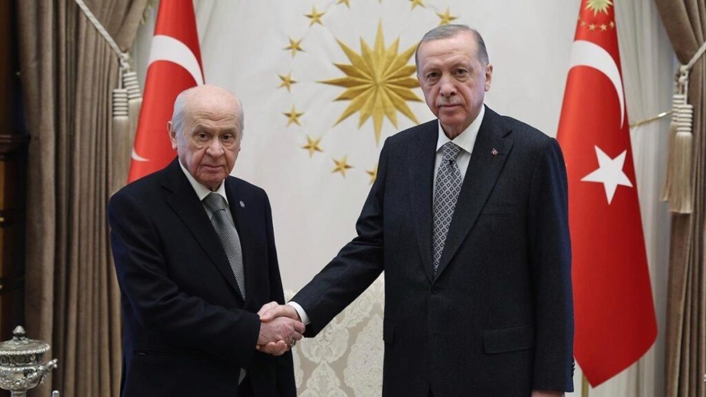 Erdoğan ile Bahçeli Külliye’de Görüşecek