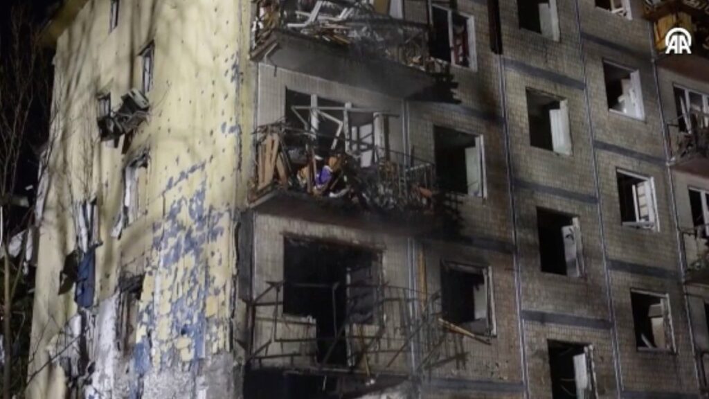 Kiev’e Gece Yarısı Füze Saldırısı