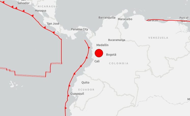 Kolombiya’da 7.4’lük Derin Deprem