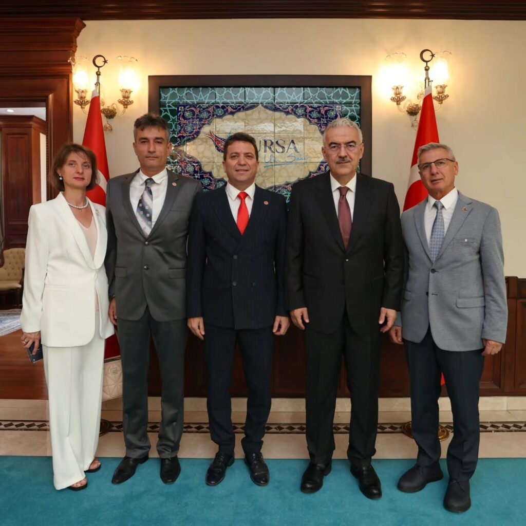 TEMAD Bursa Şubesi Yönetiminden Bursa Valisi Erol Ayyıldız’a Ziyaret