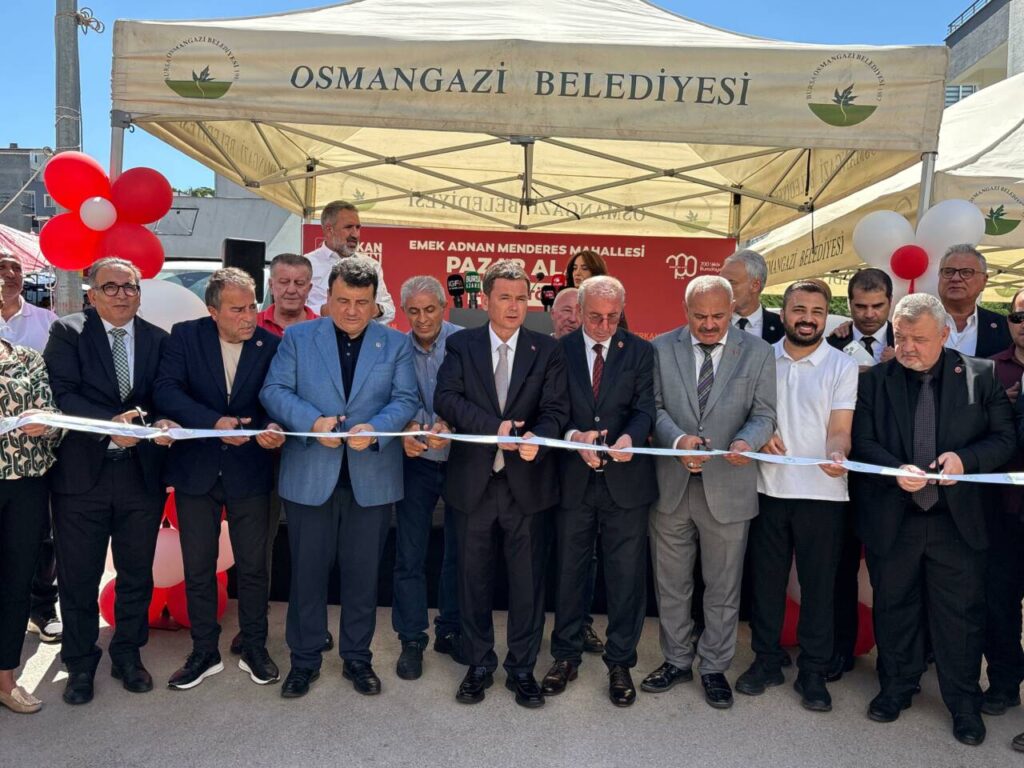 Bursa’nın yeni pazarı açıldı