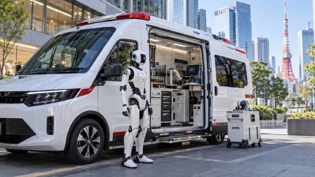 İnsansı Robotlar İçin Mobil Servis Aracı