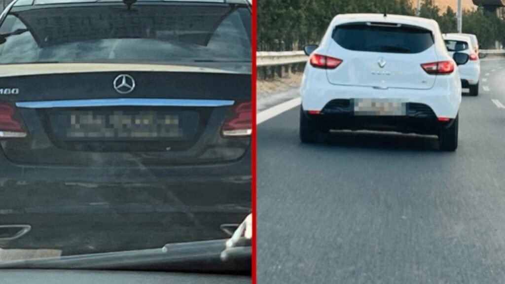 Sahte Yazılı Plakalı Araçlar Trafikten Men Edildi