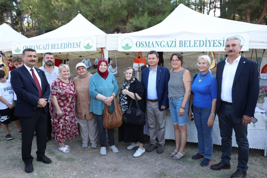 Üreten Kadınlar Festivalde Ürünlerini Sergiledi